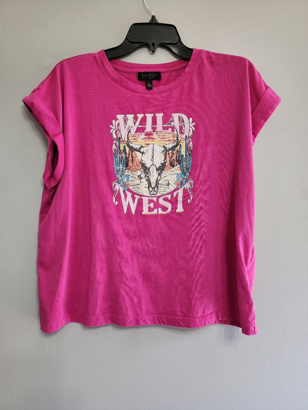 Wild West Pink Graphic Tee - Women